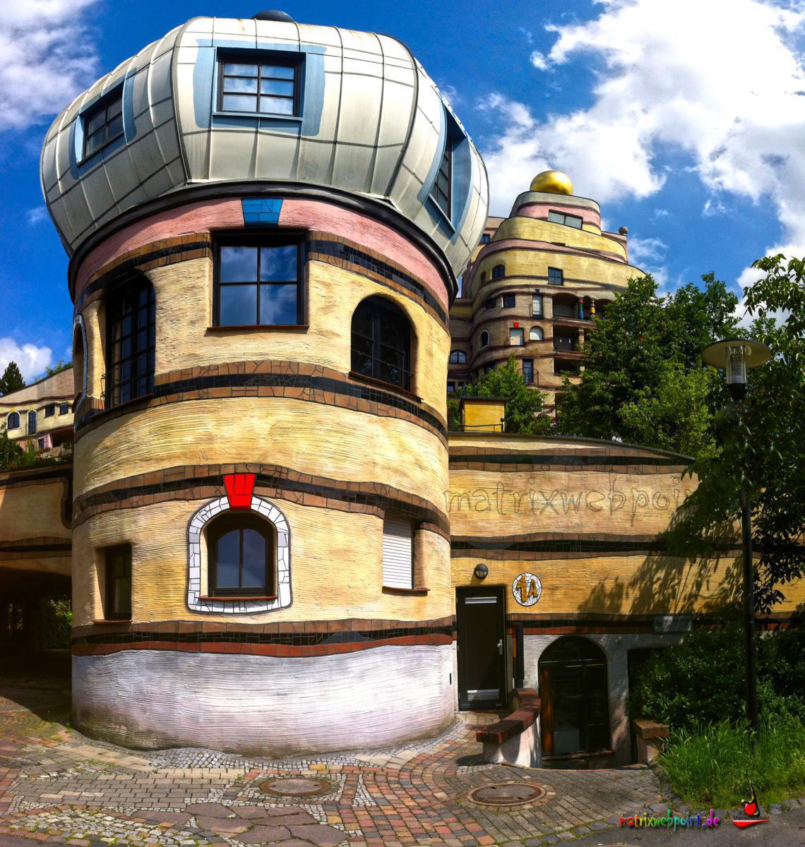         PANORAMA ZWIEBELTURM  WALDSPIRALE  DARMSTADT WESTSEITE