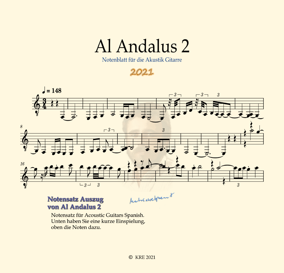        Al Andalus 2 - Gitarre Noten